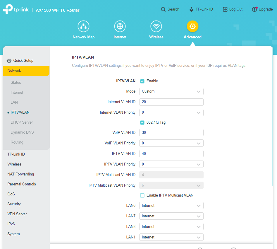 TP-LINK ARCHER AX10 YOIGO